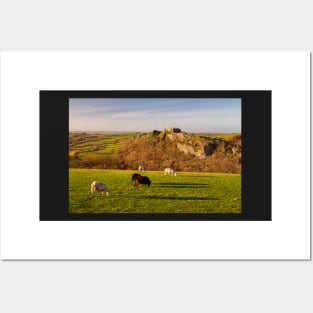 Carreg Cennen Castle Posters and Art